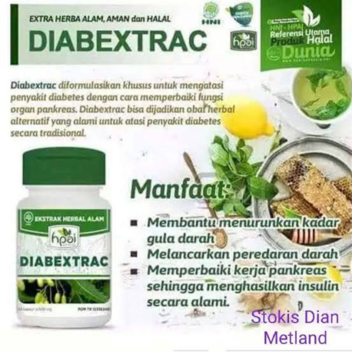 Diabextrac Herba Spesialis Gula Darah 3
