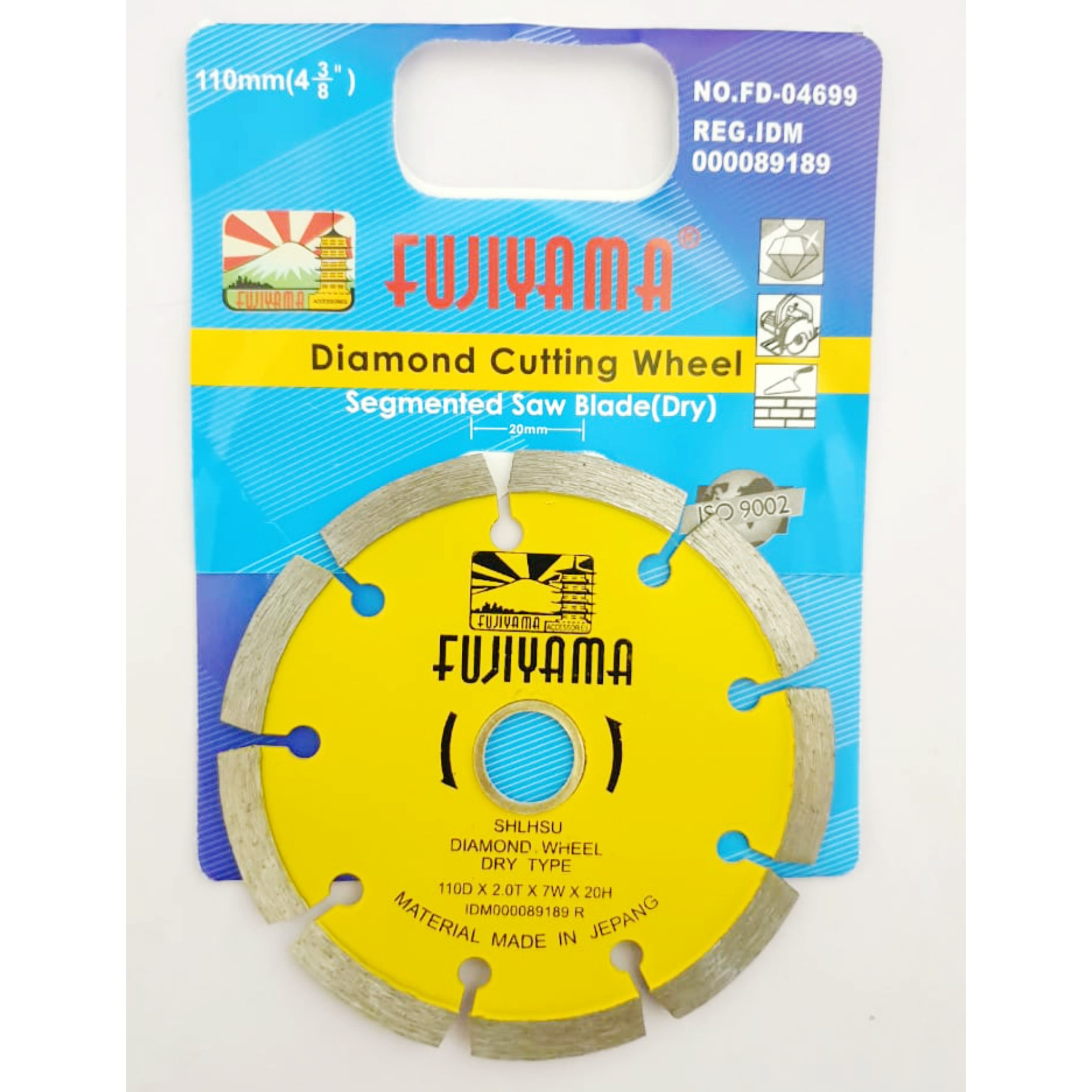 Diamond Wheel Dry Type Fujiyama 3
