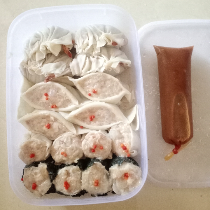 Dimsum Mix 16 Ayam 4 R Laut 4 Kepiting 4 Udang 4