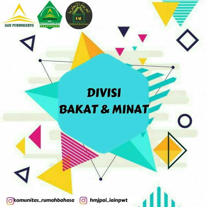 Divisi Minat Bakat - English Arabic