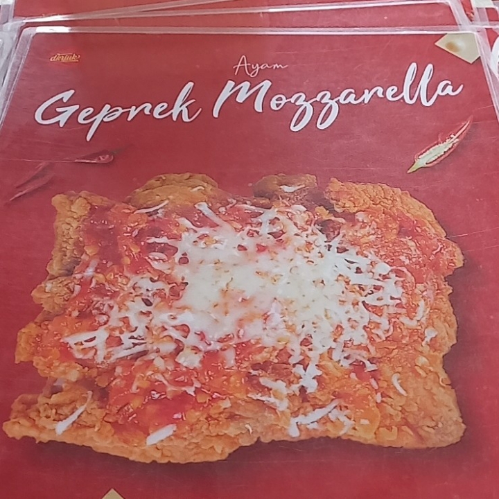 Dkriuk Geprek Mozarella