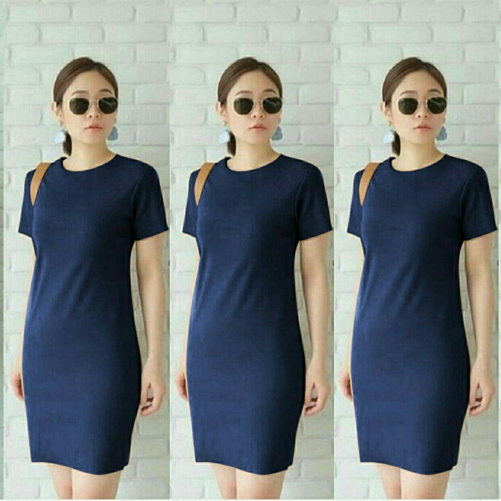 Dm Dress Fenygil Navy