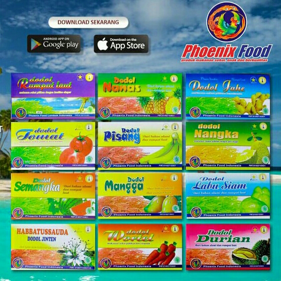 Dodol Rumput Laut Kemasan Kotak 160 Gr