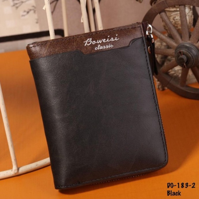 Dompet Boweisi Square Zip Wallet DG-183-2 3