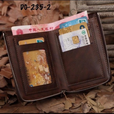 Dompet Boweisi Square Zip Wallet DG-235-2 3