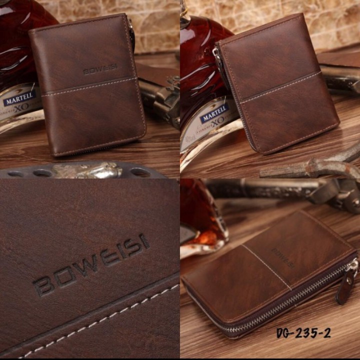Dompet Boweisi Square Zip Wallet DG-235-2 5