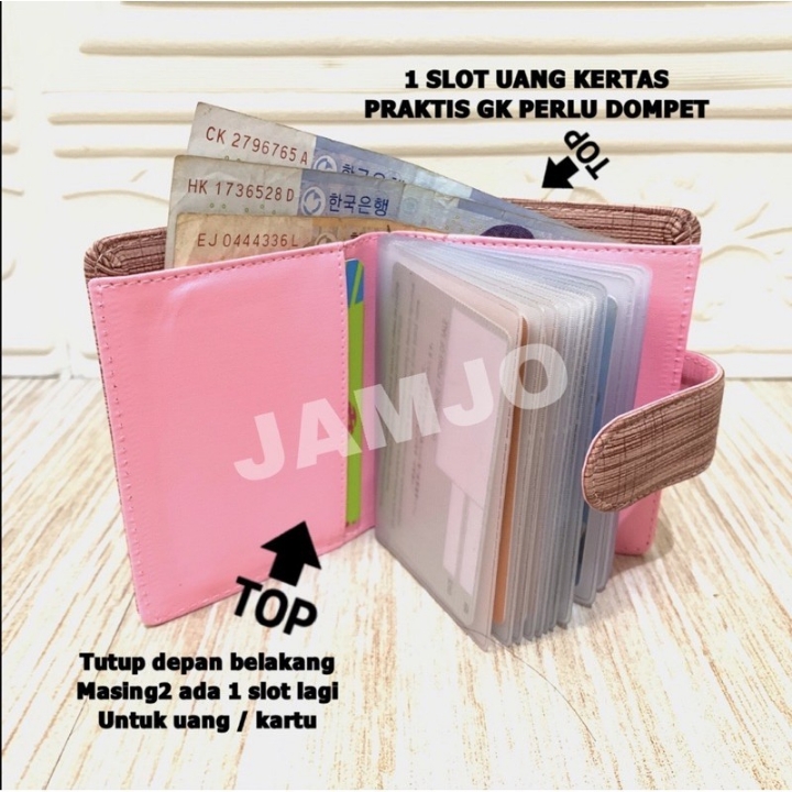 Dompet Kartu Kancing 2