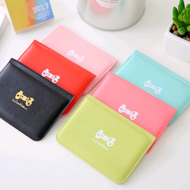 Dompet kartu motif pita