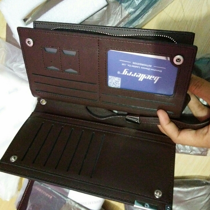 Dompet kulit Baellerry Pria Panjang Zx 3