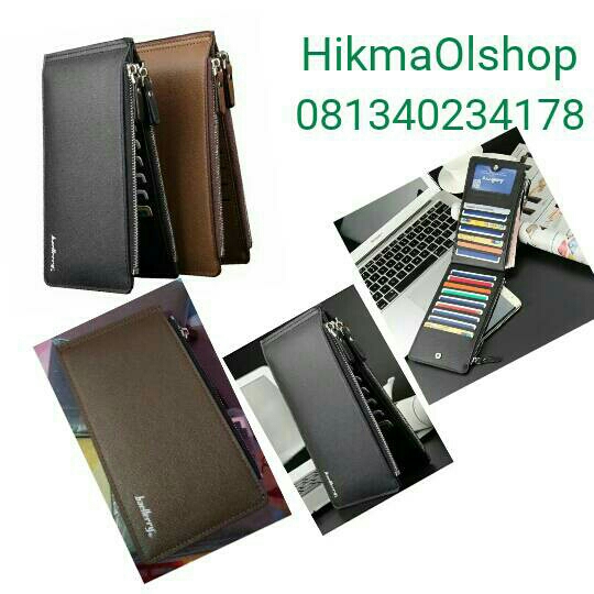 Dompet kulit kartu Pria Wanita