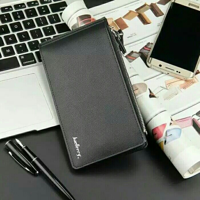 Dompet kulit kartu Pria Wanita 3