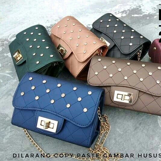 Dompet stud diamond