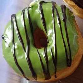 Donat Glaze Toping GreenTea Dan Coklat