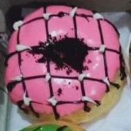 Donat Glaze Toping Strawberry Dan Oreo