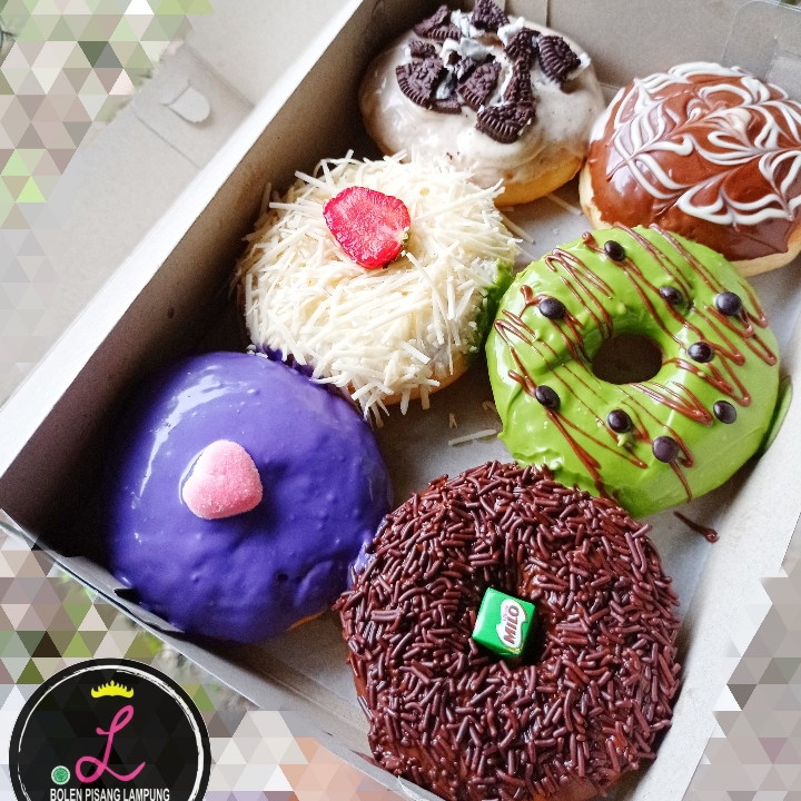 Donat Jumbo Topping Full Isi 6