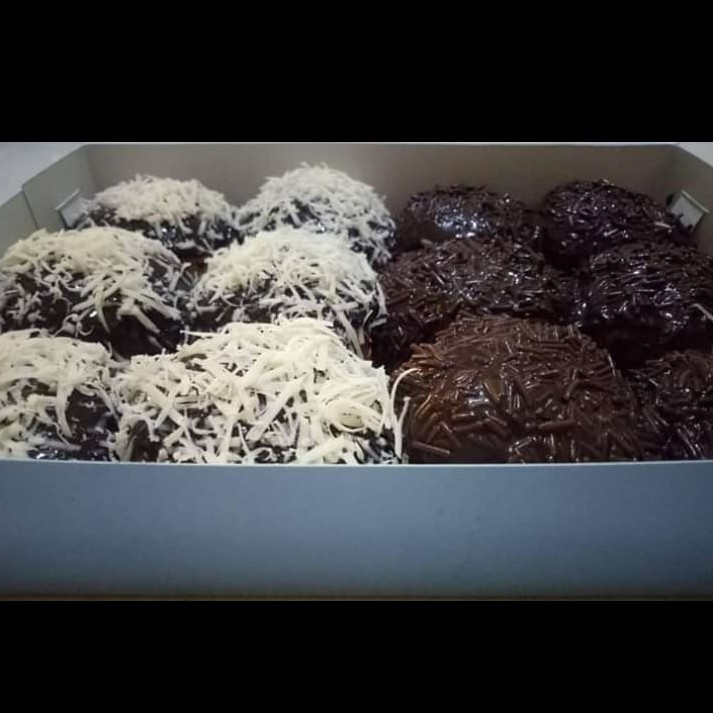 Donat Kentang Keju Coklat