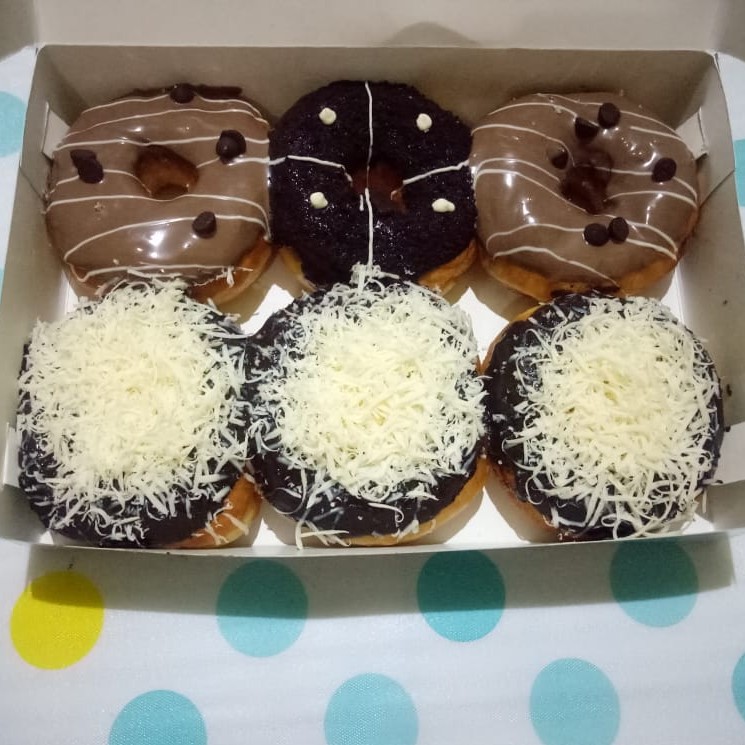 Donat Kentang Mini Aneka Mix Toping BIG
