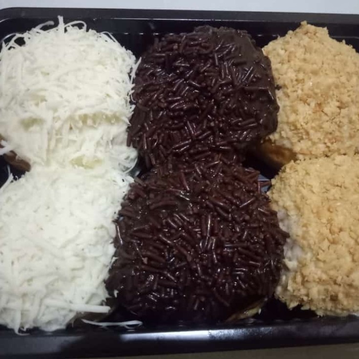 Donat Kentang Mini Aneka Toping BIG