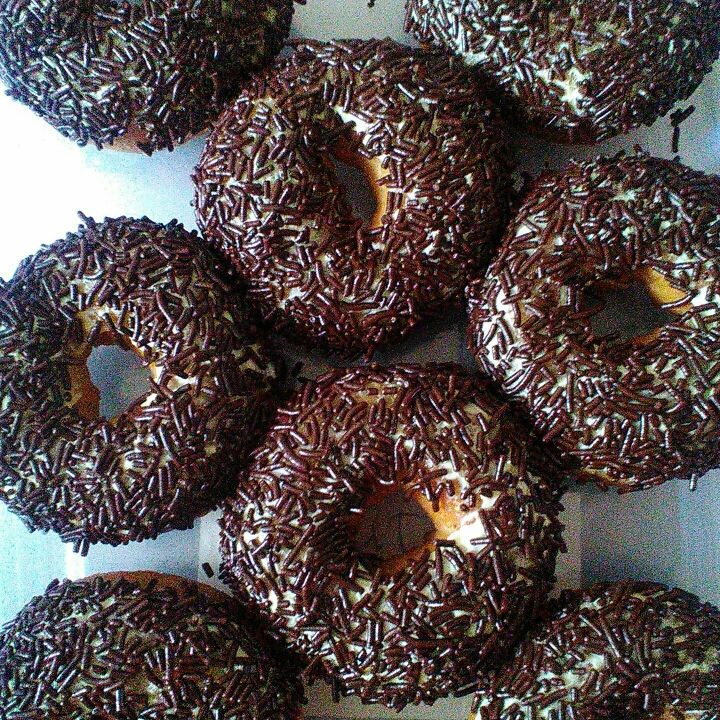 DONAT KENTANG COKLAT MEISES