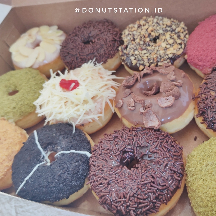 Donat Mini Full Double Toping