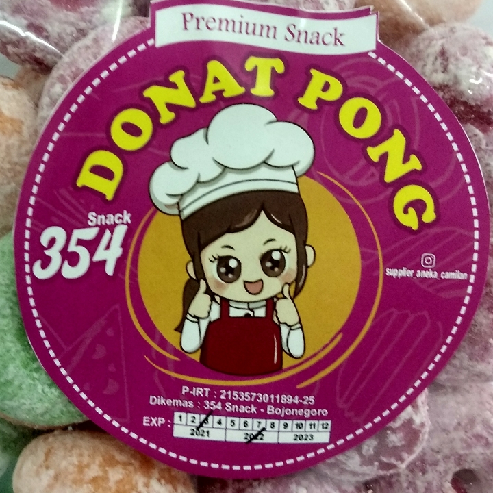 Donat Pong 354 Snack 