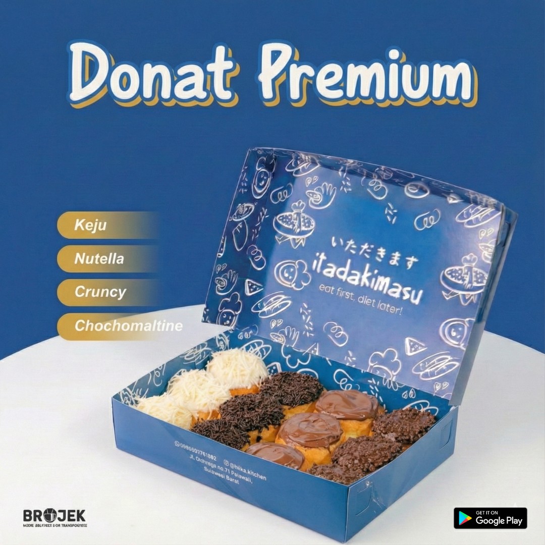 Donat Premium 1 Lusin
