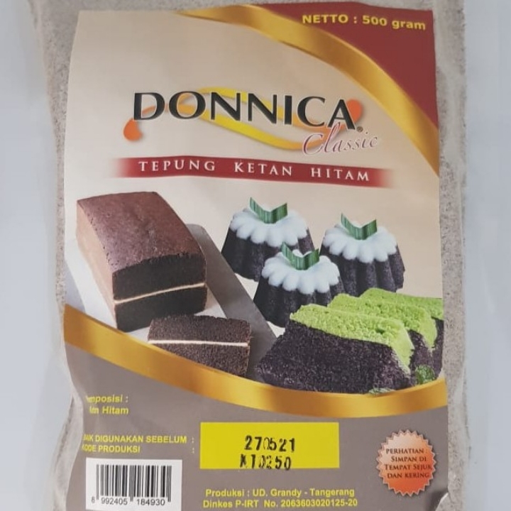 Donnica Tepung Ketan Hitam