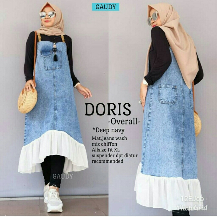 Doris Overal Deep Navy