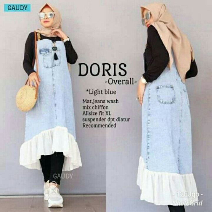 Doris Overal Light Blue