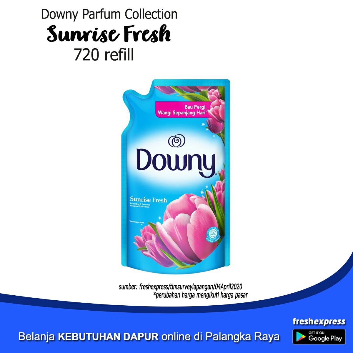Downy Sunrise Fresh 720 Ml