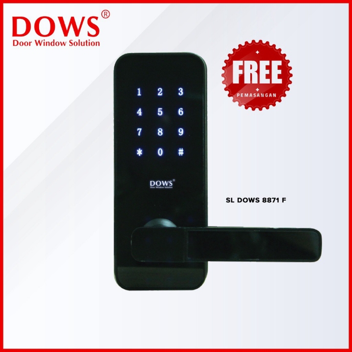 Dows Smartech 8871 Smart Acces Door Lock Glass 2