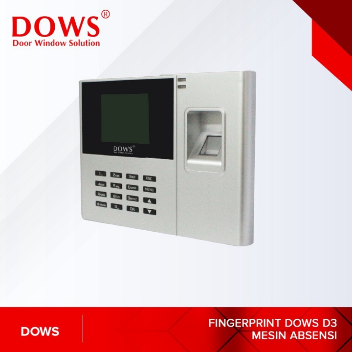 Dows D3 Mesin Absensi Fingerprint Dan Akses Kontrol