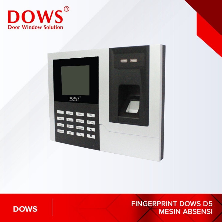 Dows D5 Mesin Absensi Fingerprint Dan Akses Kontrol