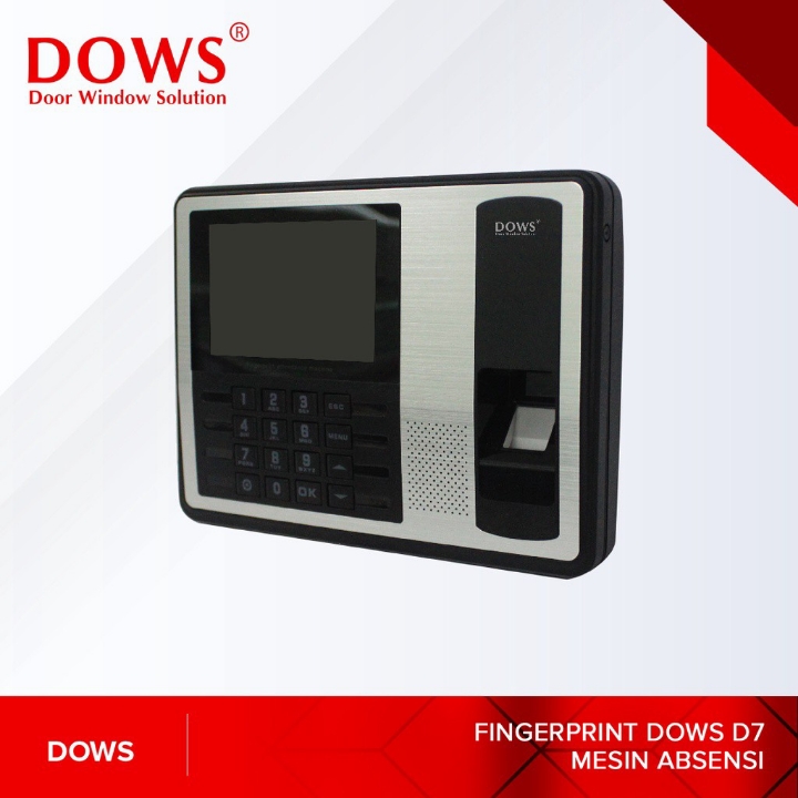 Dows D7 Mesin Absensi Fingerprint Dan Akses Kontrol ID Card RFID