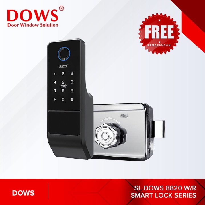 Dows Smartech 8820 Smart Door Lock Fingerprint 