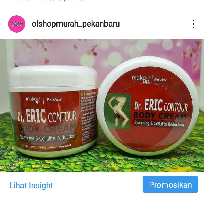 Dr Eric Body Cream