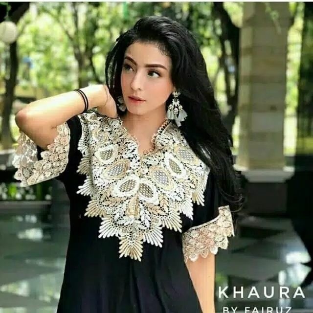 Dress Arab Khaura By Fairuz ORI Black