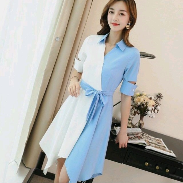 Dress Belgia Blue