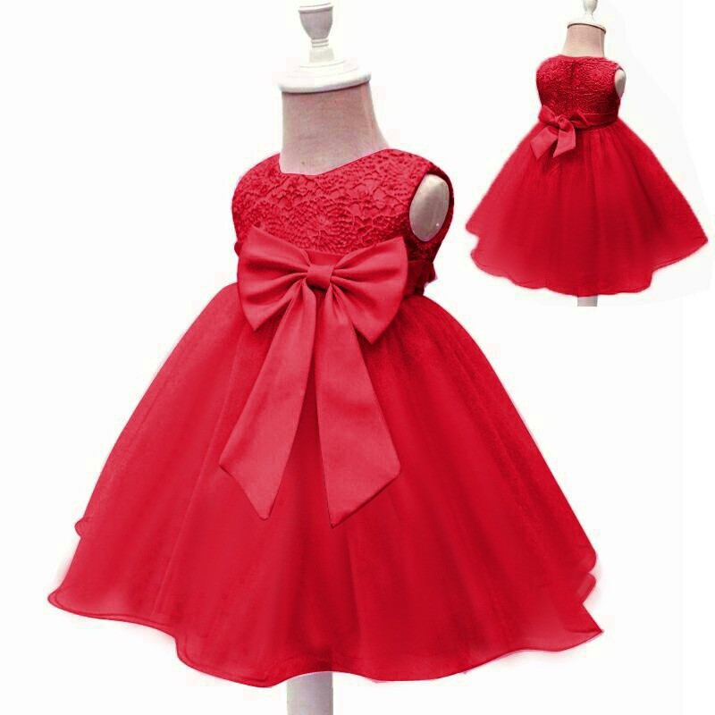 Dress Cingcing Merah Pink Benhur Kisaran Usia 3-5 Tahun