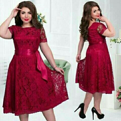 Dress Jumbo Meli Maroon