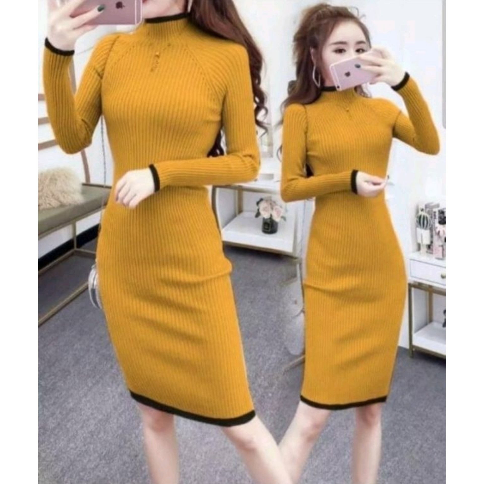 Dress Liberica Mustard