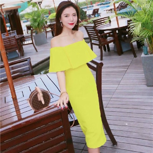 Dress Sabrina Lucy YELLOW 