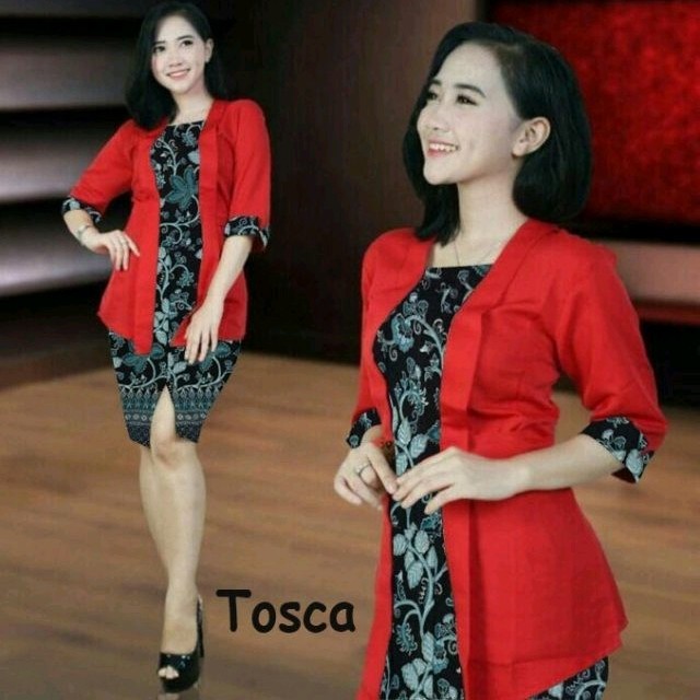 Dress Wanita YX Set Blaz Yesika Tosca