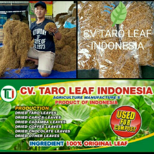 Dried Taro Leaves