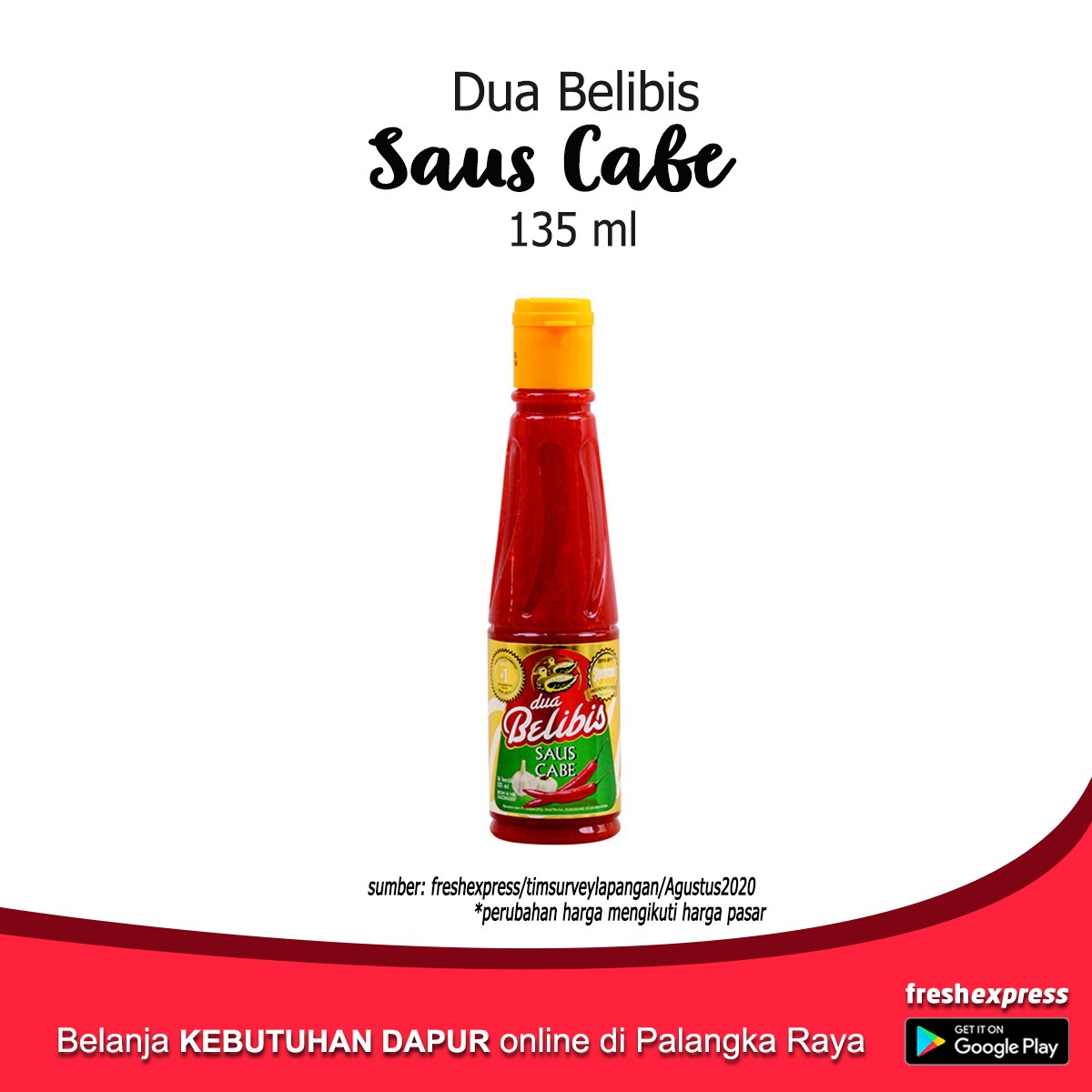 Dua Belibis Saus Cabe 135 Ml