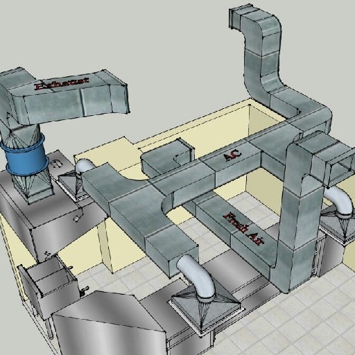 Ducting Cerobong Asap Dan Fresh Air