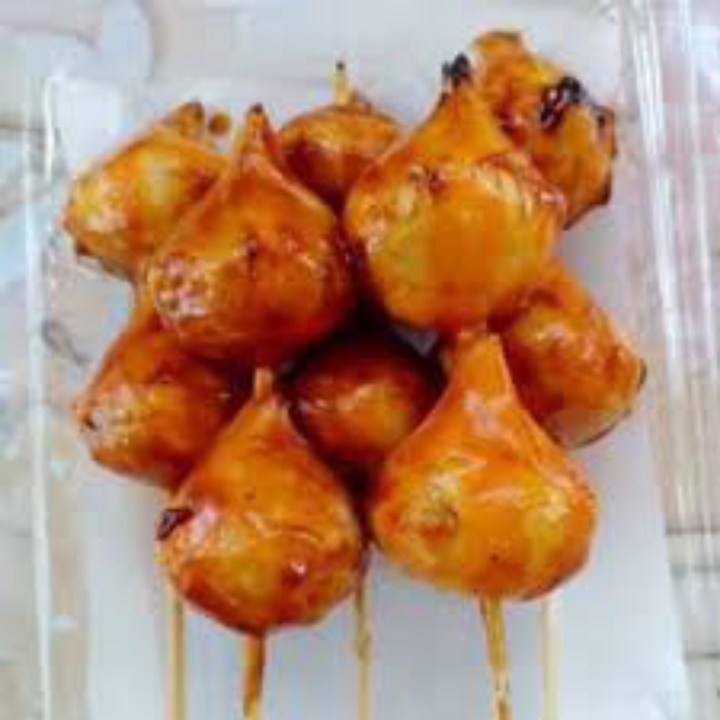 Dumpling Bakar ala pedas 