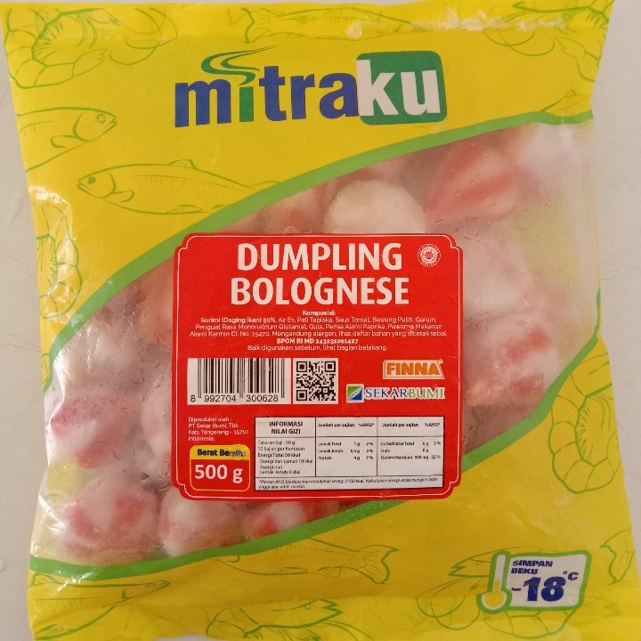 Dumpling Bolognese 500gr