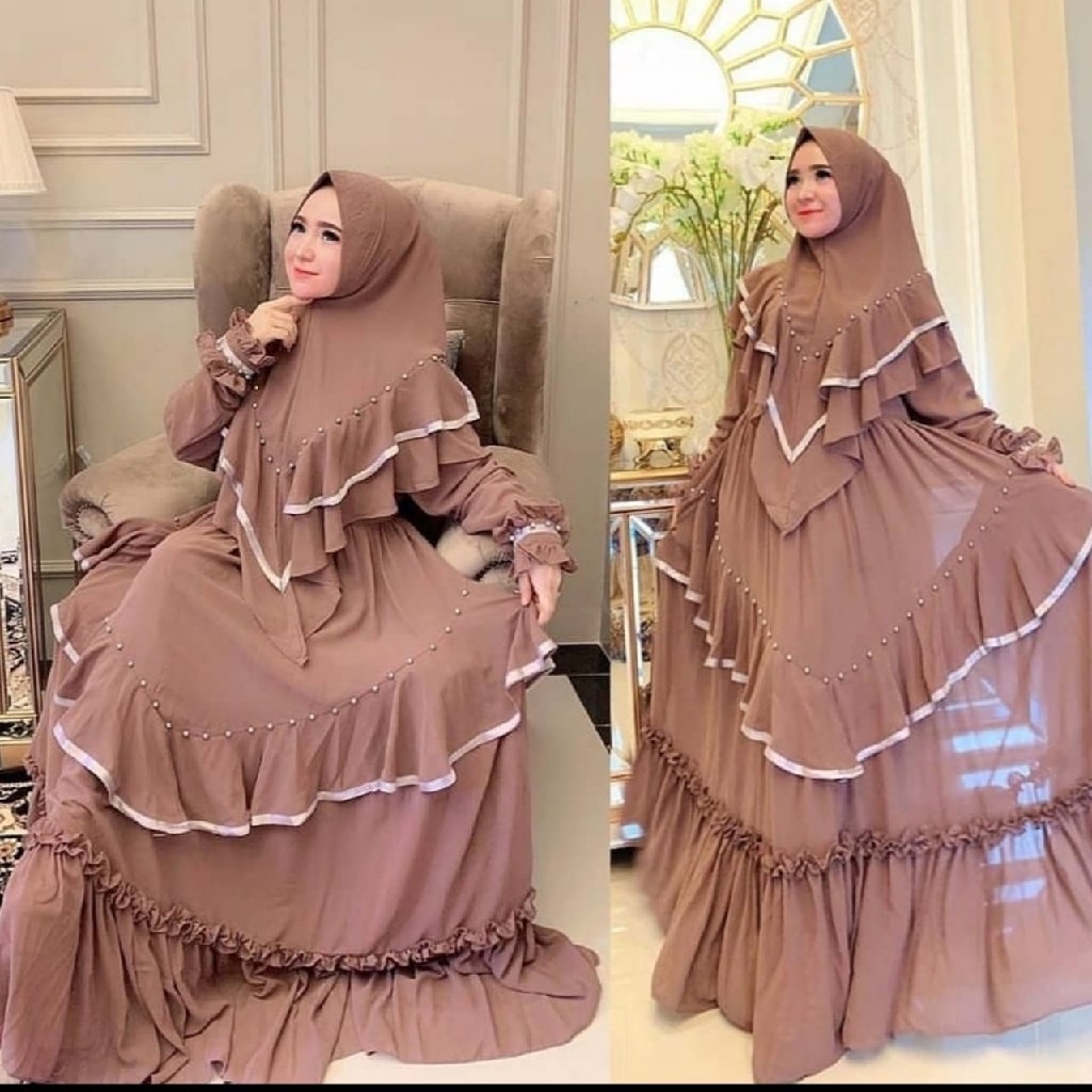 Duvenci Syari MUSLIM SET HIJAB TERLARIS