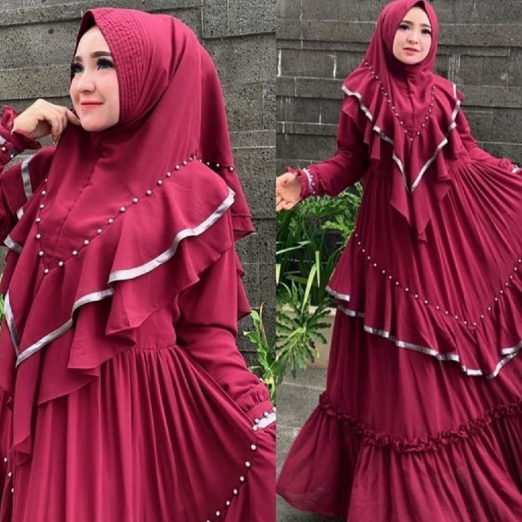 Duvenci Syari MUSLIM SET HIJAB TERLARIS 2
